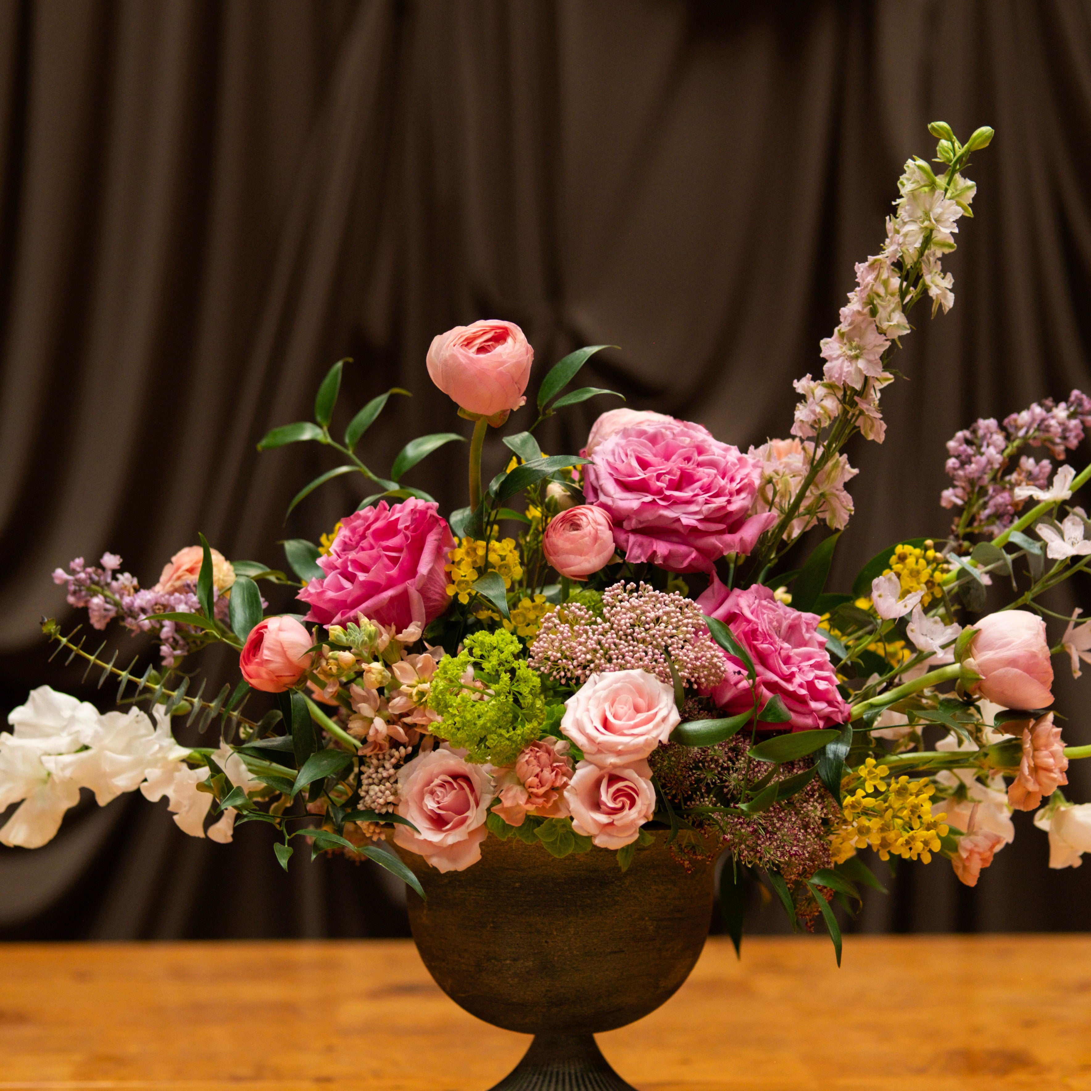 Garden Whimsy - A joyful dance of spring color, designed to delight.